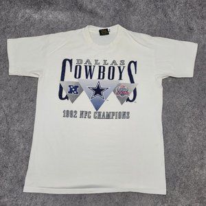 1992 Dallas Cowboys N FC Champs Shirt retro tee